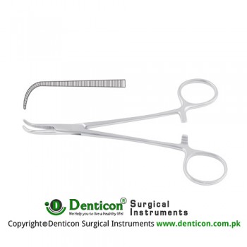 Gemini Dissecting and Ligature Forcep Curved Stainless Steel, 18 cm - 7"